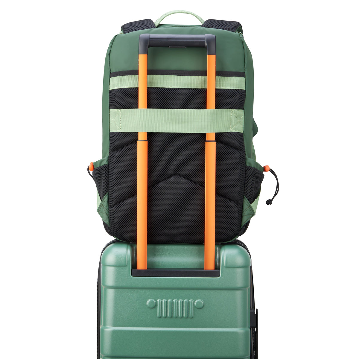 JS010B Backpack, Green - Delsey Paris Exclusive