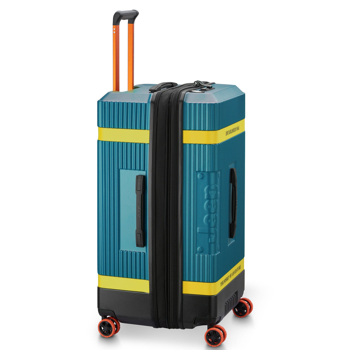 JH001A 32-Inch Expandable Check-In Trunk Suitcase, Pine - Delsey Paris Value