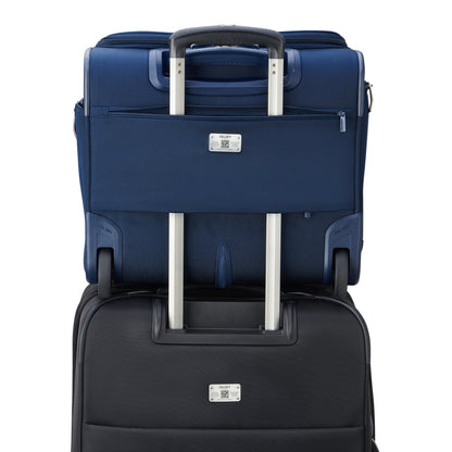 HELIUM DLX Carry-On Underseater Suitcase, Navy - Delsey Paris Exclusive