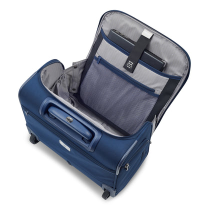 HELIUM DLX Carry-On Underseater Suitcase, Navy - Delsey Paris Exclusive