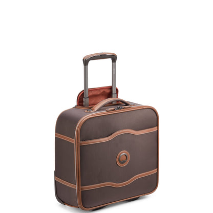CHATELET AIR 2.0 Carry-On Underseater Suitcase, Brown - Delsey Paris Quality