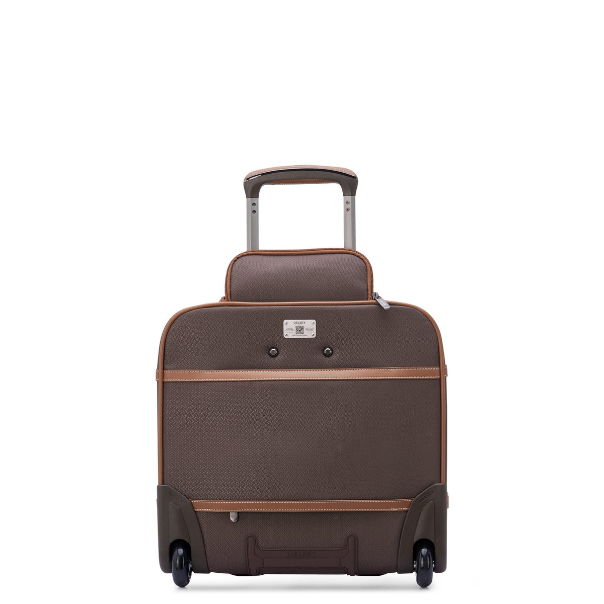 CHATELET AIR 2.0 Carry-On Underseater Suitcase, Brown - Delsey Paris Quality