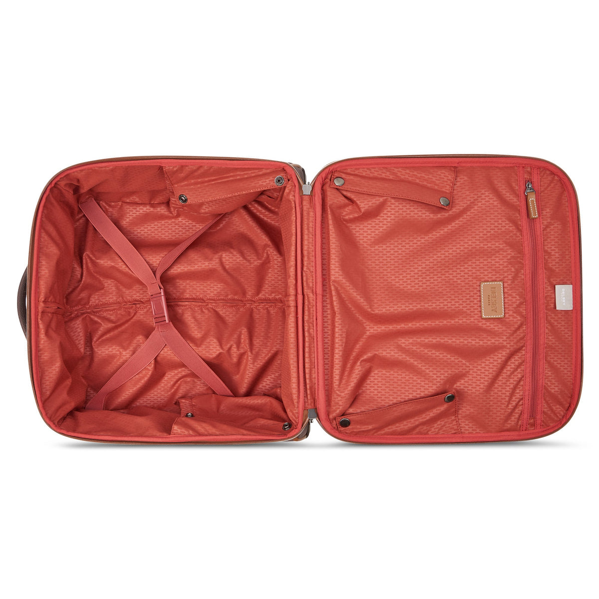 CHATELET AIR 2.0 Carry-On Underseater Suitcase, Brown - Delsey Paris Quality