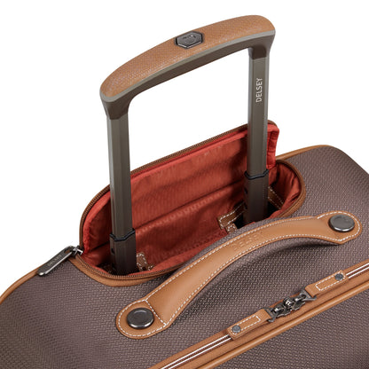 CHATELET AIR 2.0 Carry-On Underseater Suitcase, Brown - Delsey Paris Quality