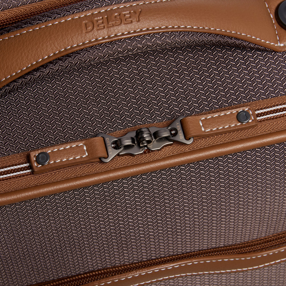 CHATELET AIR 2.0 Carry-On Underseater Suitcase, Brown - Delsey Paris Quality