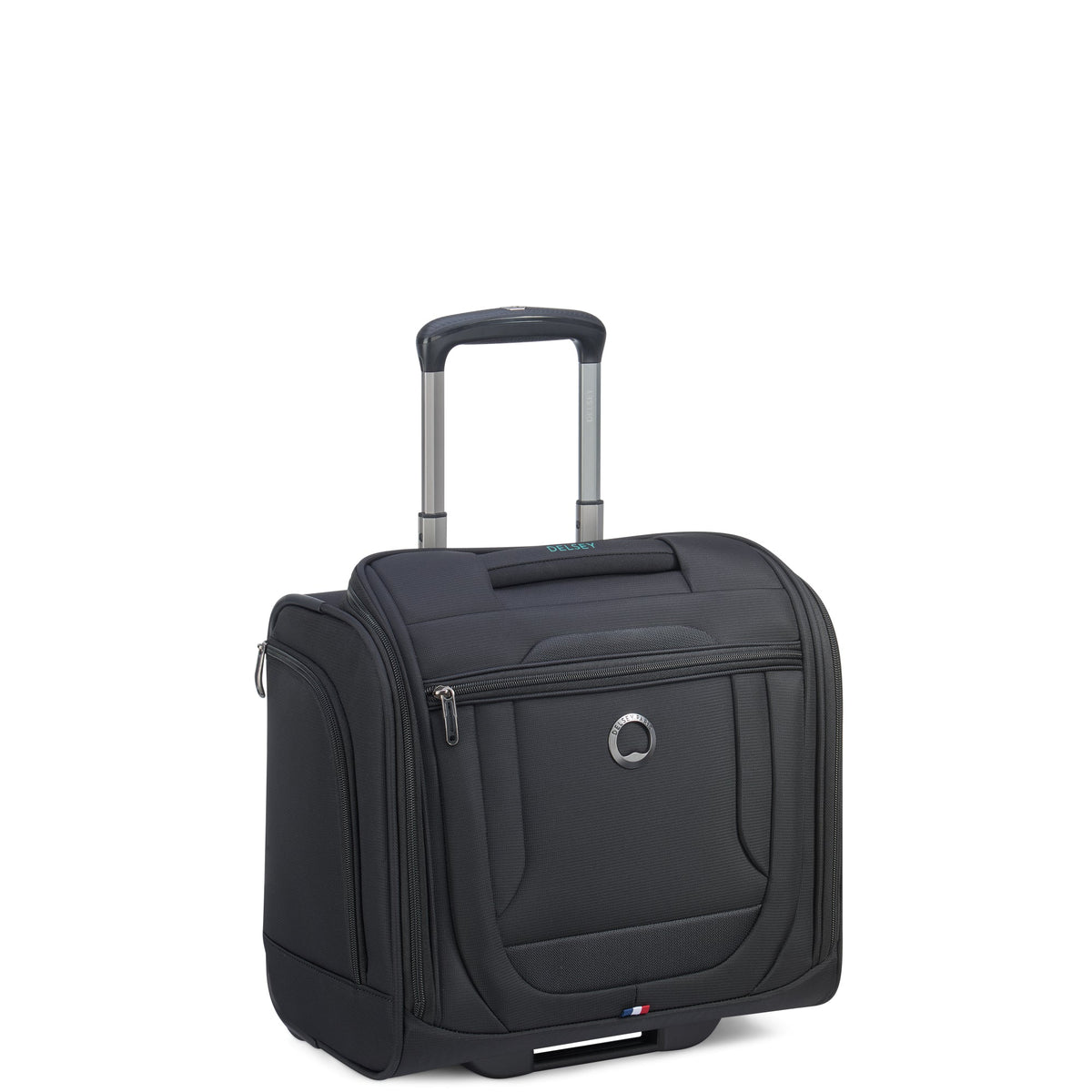 HELIUM DLX Carry-On Underseater Suitcase, Black - Delsey Paris Everyday