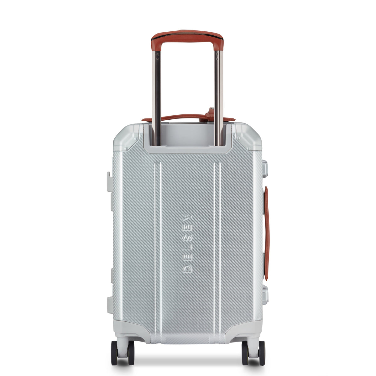 ALU'R 19-Inch Aluminum Carry-On Suitcase, Silver - Delsey Paris Value