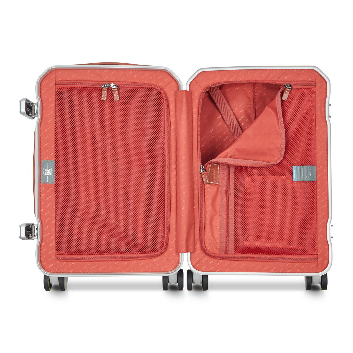 ALU'R 19-Inch Aluminum Carry-On Suitcase, Silver - Delsey Paris Value