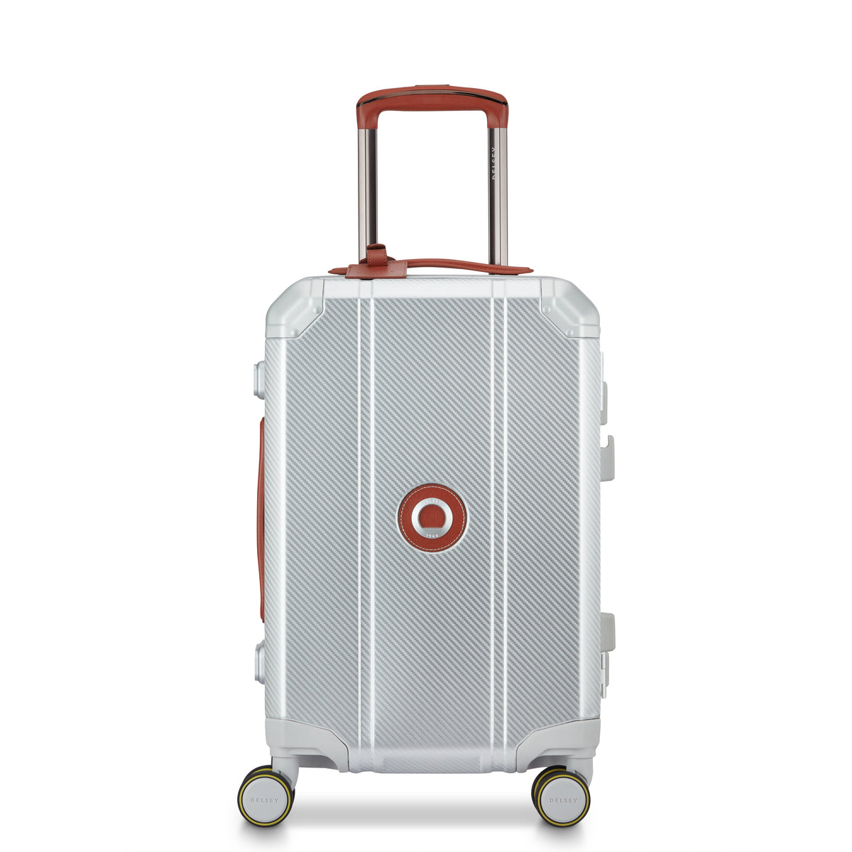 ALU'R 19-Inch Aluminum Carry-On Suitcase, Silver - Delsey Paris Value