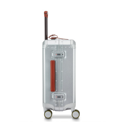 ALU'R 19-Inch Aluminum Carry-On Suitcase, Silver - Delsey Paris Value