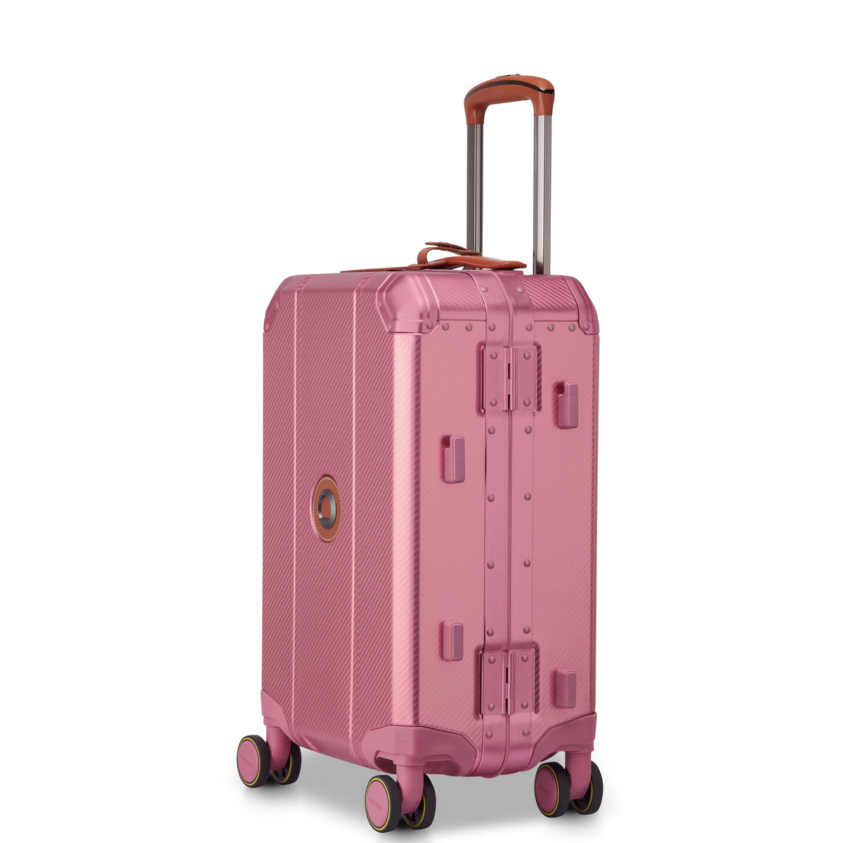 ALU'R 19-Inch Aluminum Carry-On Suitcase, Pink - Delsey Paris Featured