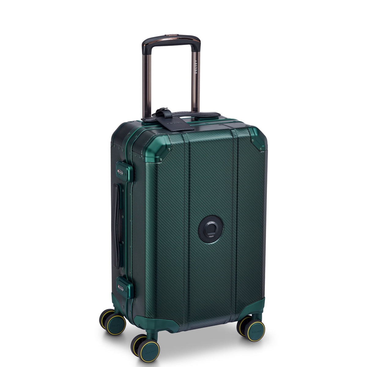 ALU'R 19-Inch Aluminum Carry-On Suitcase, Green - Delsey Paris Best Seller