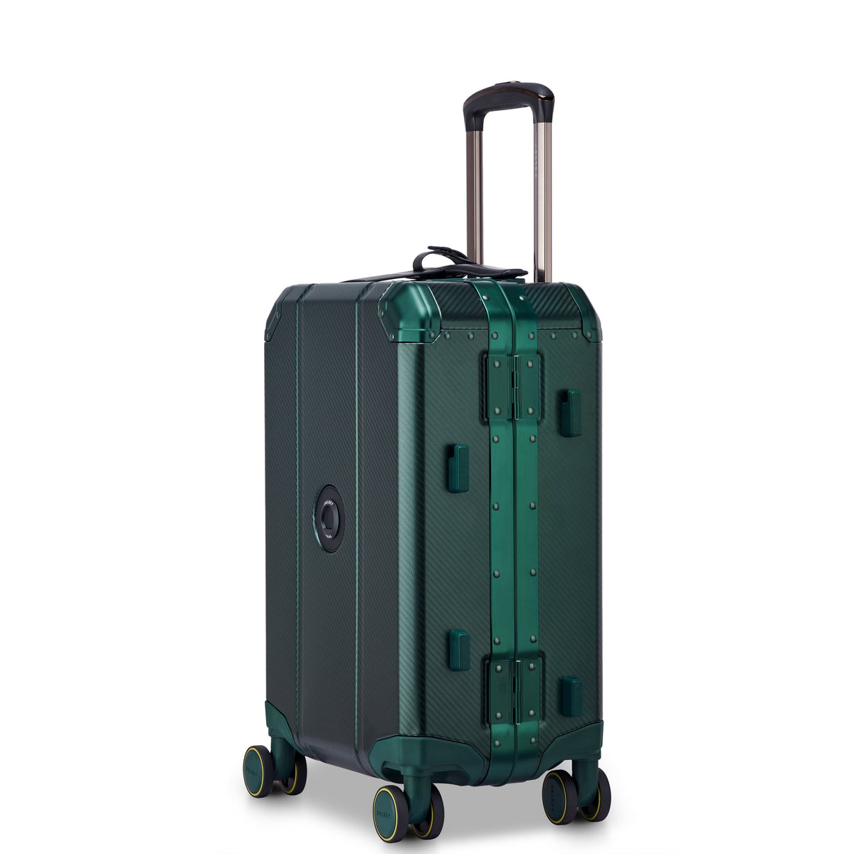 ALU'R 19-Inch Aluminum Carry-On Suitcase, Green - Delsey Paris Best Seller