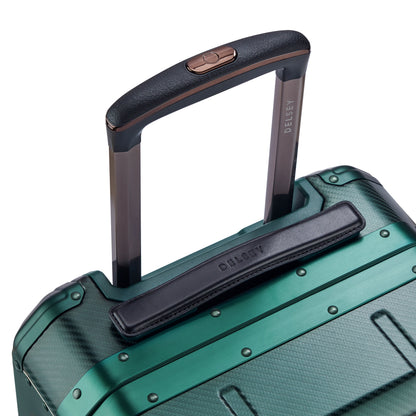 ALU'R 19-Inch Aluminum Carry-On Suitcase, Green - Delsey Paris Best Seller