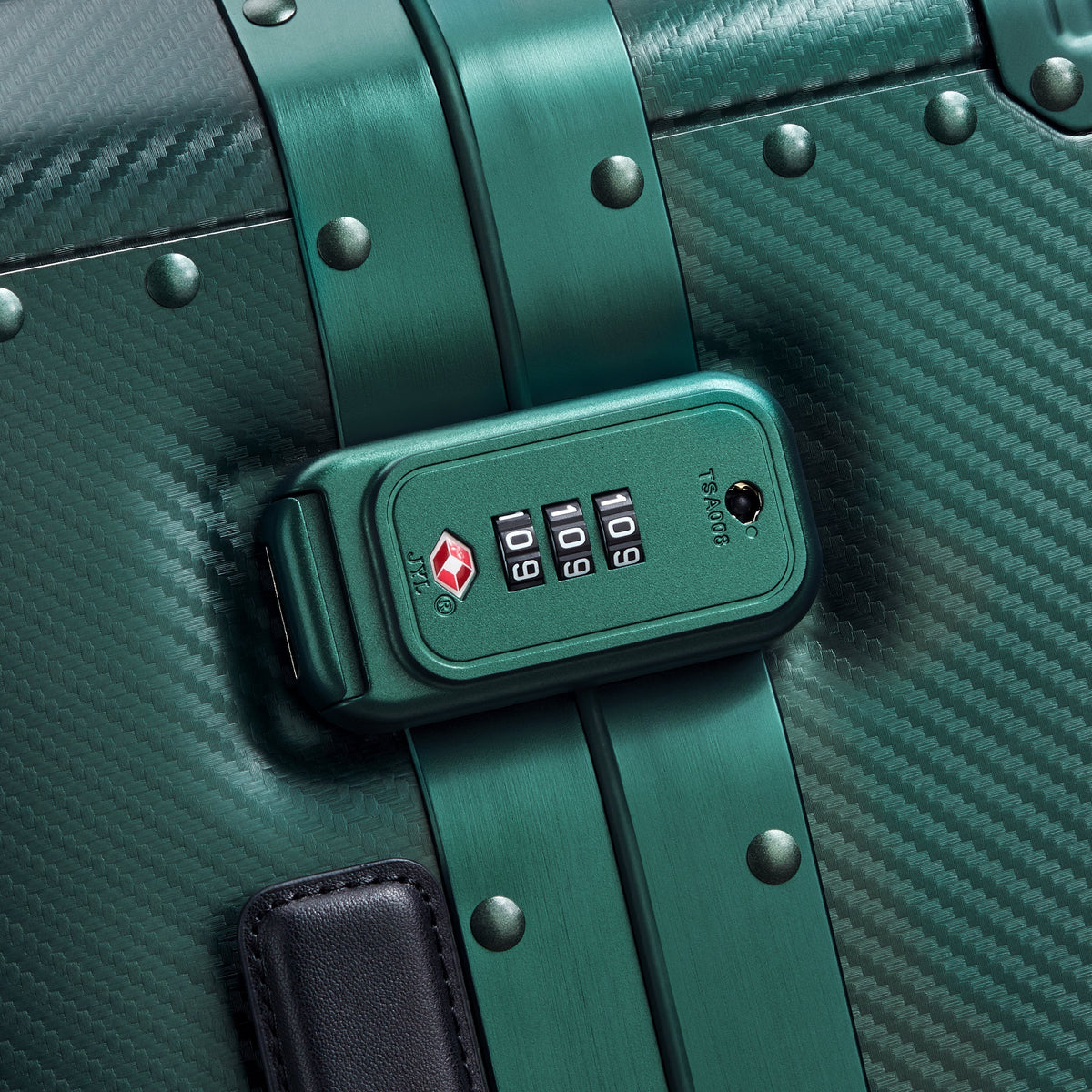 ALU'R 19-Inch Aluminum Carry-On Suitcase, Green - Delsey Paris Best Seller