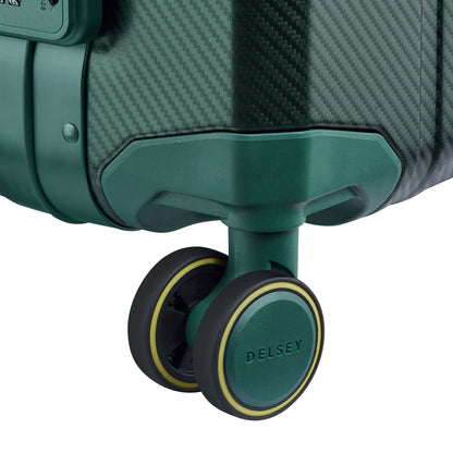 ALU'R 19-Inch Aluminum Carry-On Suitcase, Green - Delsey Paris Best Seller