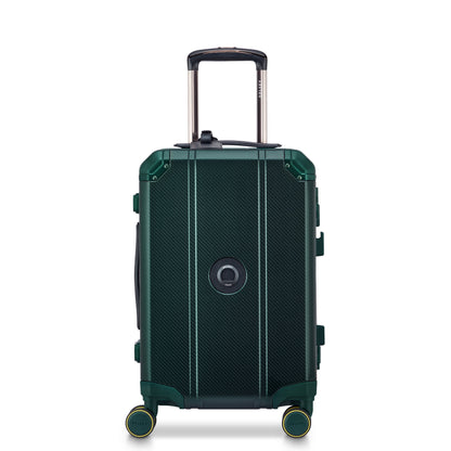 ALU'R 19-Inch Aluminum Carry-On Suitcase, Green - Delsey Paris Best Seller