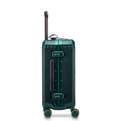 ALU'R 19-Inch Aluminum Carry-On Suitcase, Green - Delsey Paris Best Seller