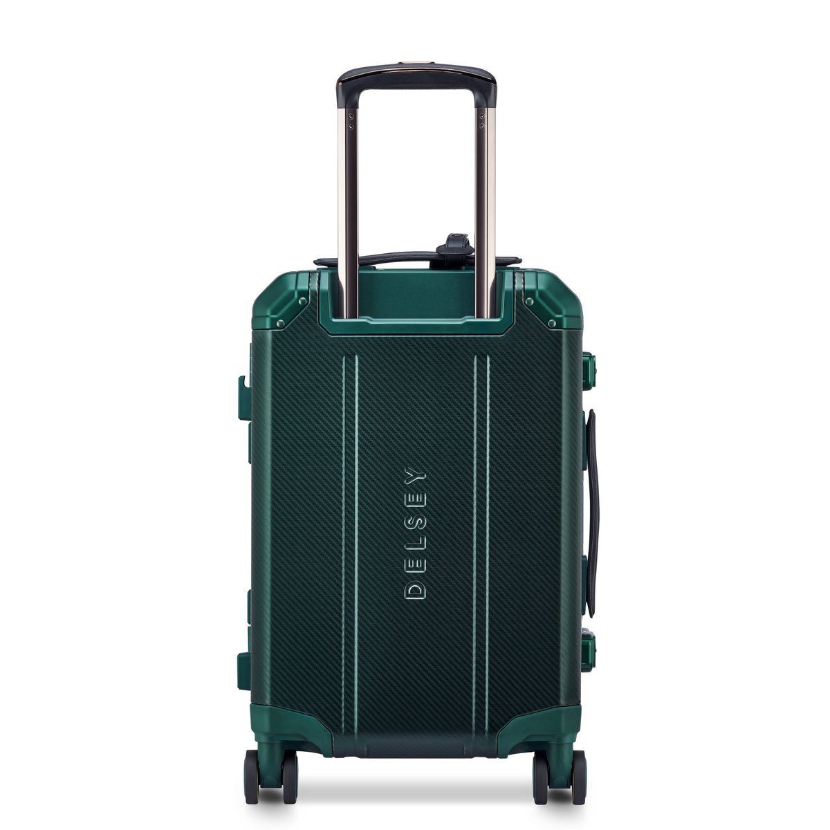 ALU'R 19-Inch Aluminum Carry-On Suitcase, Green - Delsey Paris Best Seller