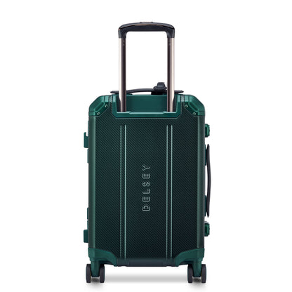 ALU'R 19-Inch Aluminum Carry-On Suitcase, Green - Delsey Paris Best Seller