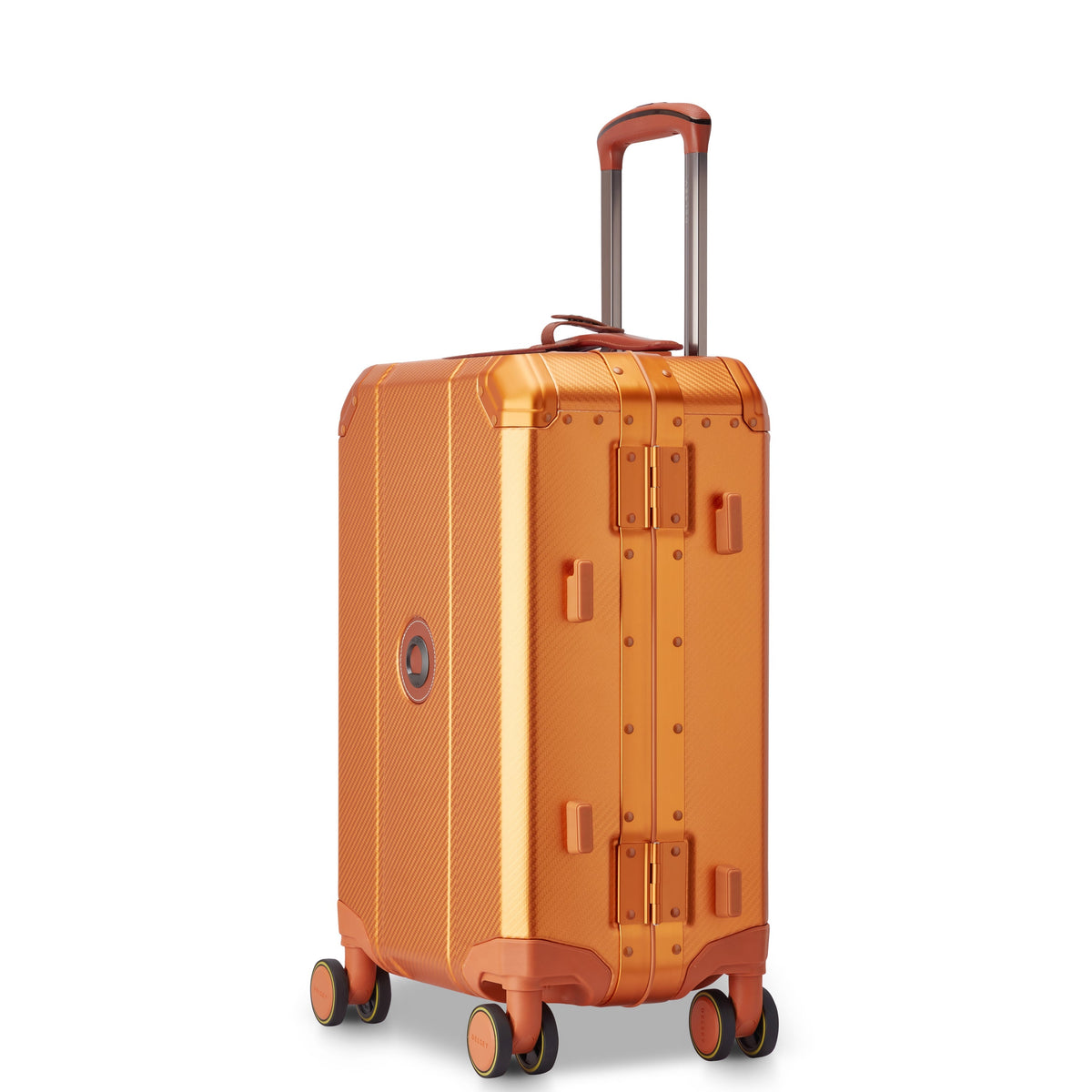ALU'R 19-Inch Aluminum Carry-On Suitcase, Orange - Delsey Paris Quality