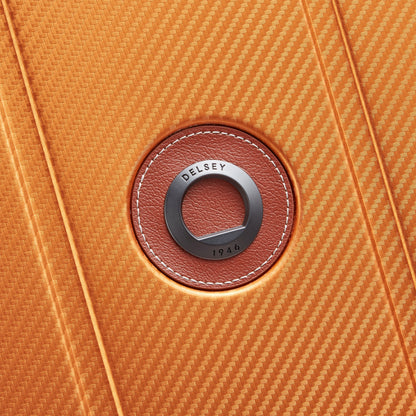 ALU'R 19-Inch Aluminum Carry-On Suitcase, Orange - Delsey Paris Quality