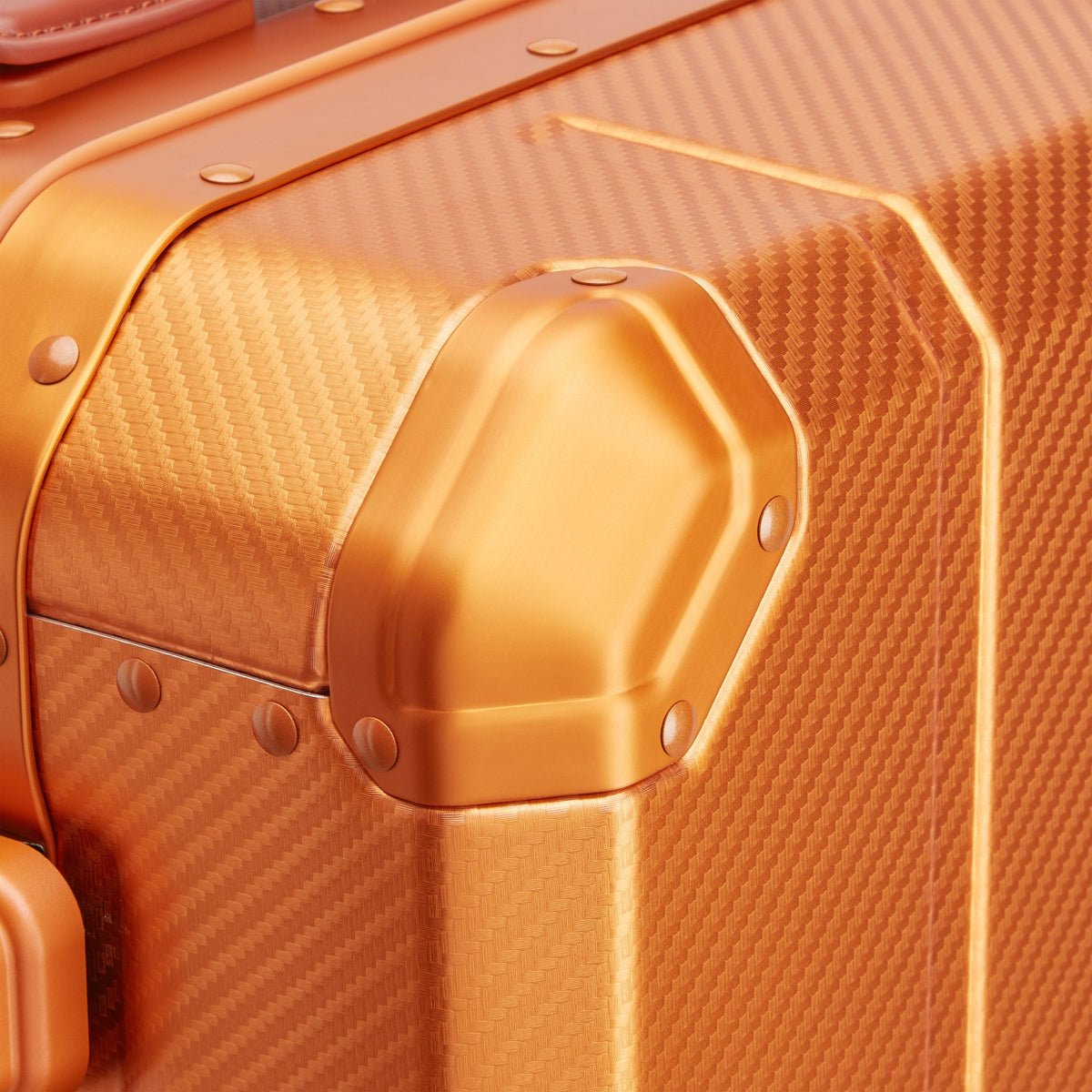 ALU'R 19-Inch Aluminum Carry-On Suitcase, Orange - Delsey Paris Quality
