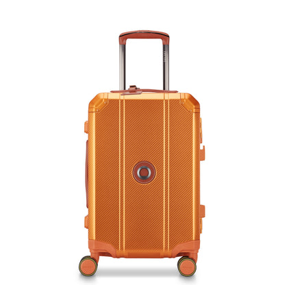 ALU'R 19-Inch Aluminum Carry-On Suitcase, Orange - Delsey Paris Quality