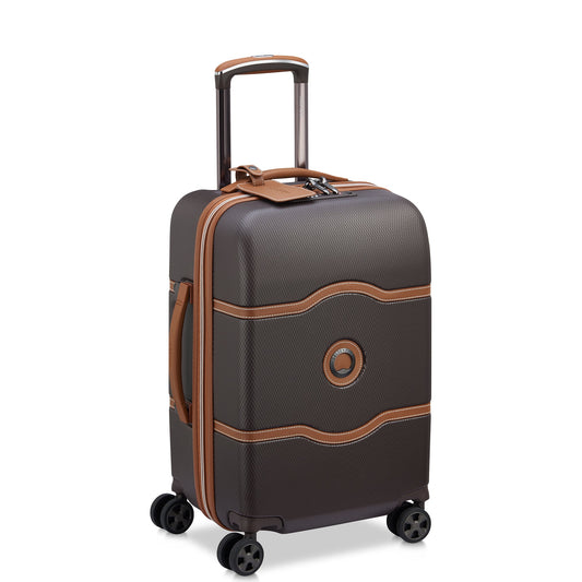 CHATELET AIR 2.0 22-Inch Carry-On Suitcase, Brown - Delsey Paris Premium