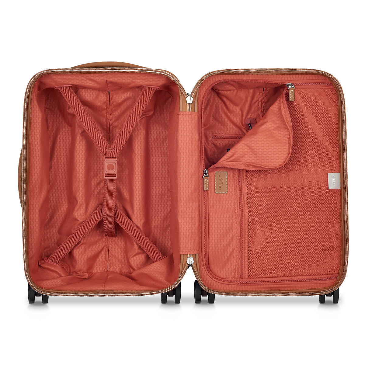 CHATELET AIR 2.0 22-Inch Carry-On Suitcase, Brown - Delsey Paris Premium