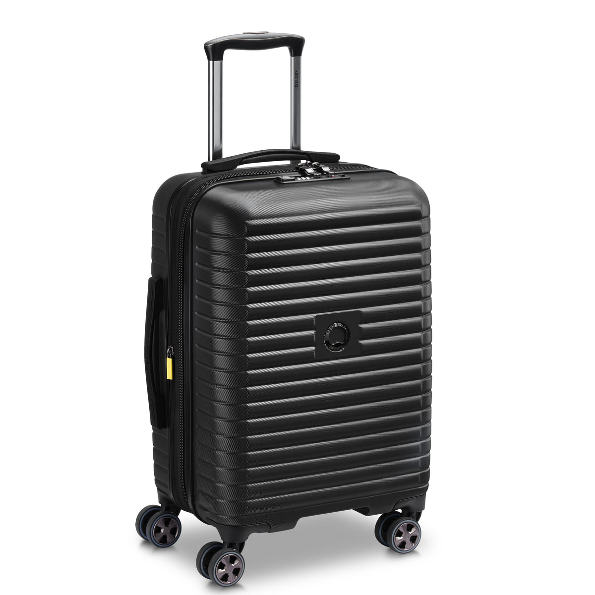 CRUISE 3.0 23-Inch Expandable Carry-On Suitcase, Black - Delsey Paris Smart Buy