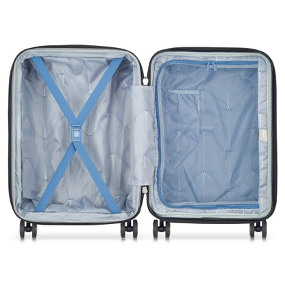 CRUISE 3.0 23-Inch Expandable Carry-On Suitcase, Black - Delsey Paris Smart Buy