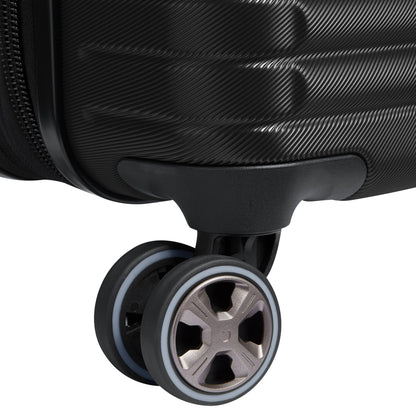 CRUISE 3.0 23-Inch Expandable Carry-On Suitcase, Black - Delsey Paris Smart Buy