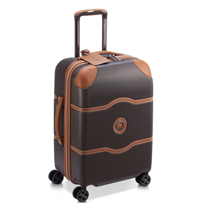 CHATELET AIR 2.0 23-Inch Carry-On Suitcase, Brown - Delsey Paris Exclusive