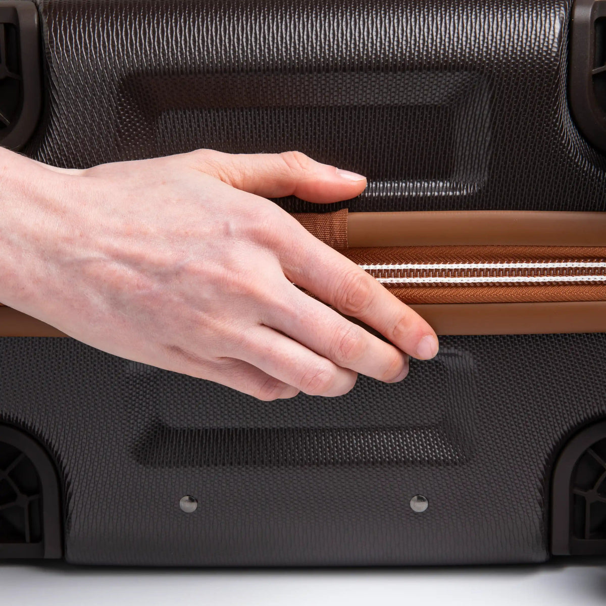 CHATELET AIR 2.0 23-Inch Carry-On Suitcase, Brown - Delsey Paris Exclusive