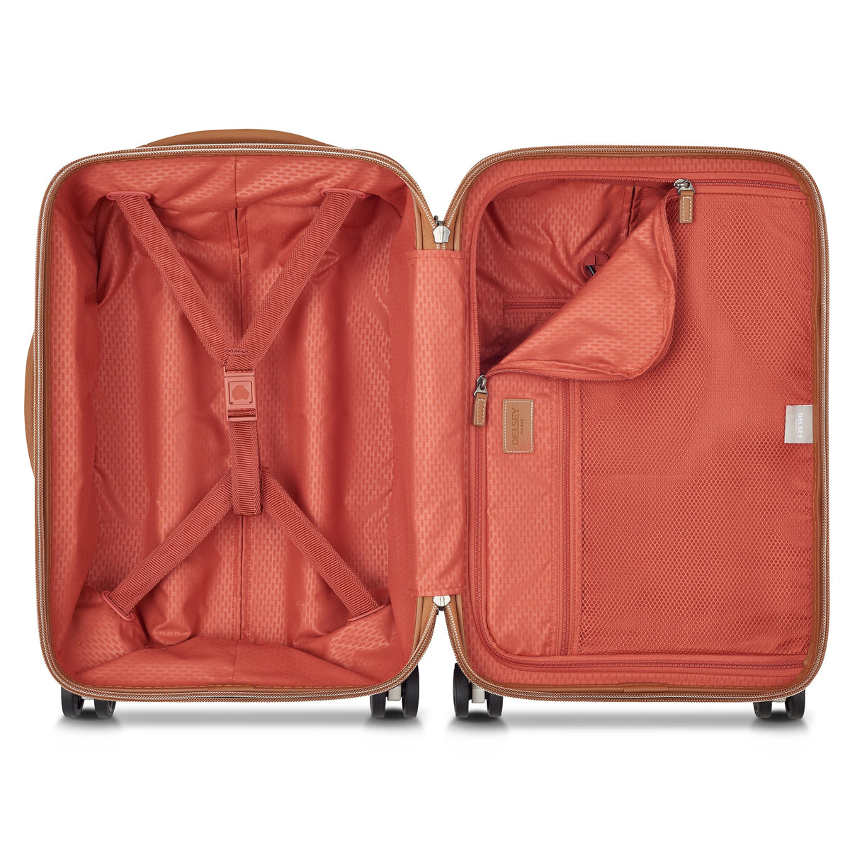 CHATELET AIR 2.0 23-Inch Carry-On Suitcase, Brown - Delsey Paris Exclusive