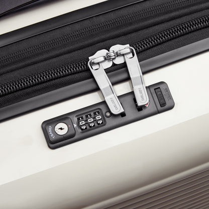 CRUISE 3.0 23-Inch Expandable Carry-On Suitcase, Ivory - Delsey Paris Best Seller