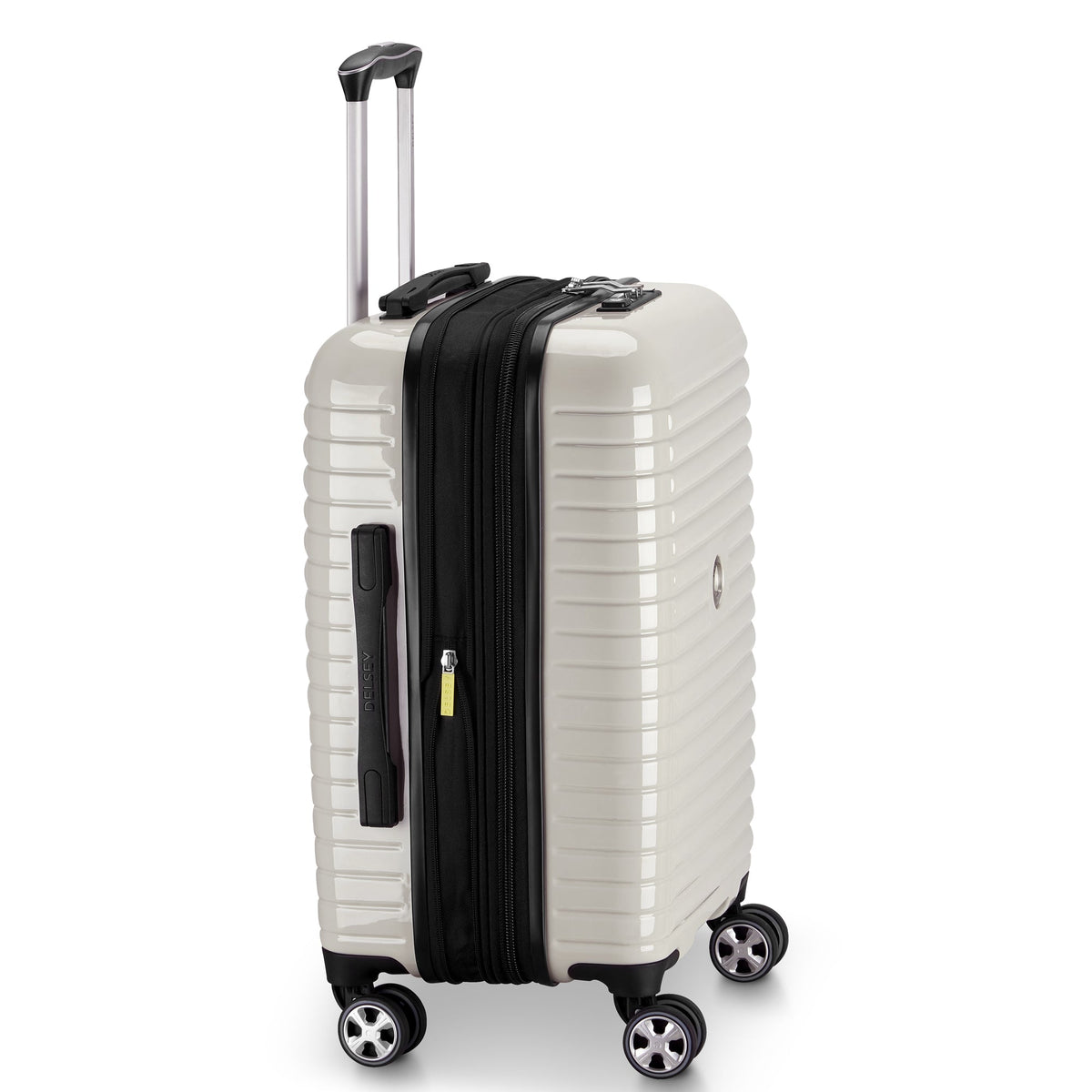 CRUISE 3.0 23-Inch Expandable Carry-On Suitcase, Ivory - Delsey Paris Best Seller
