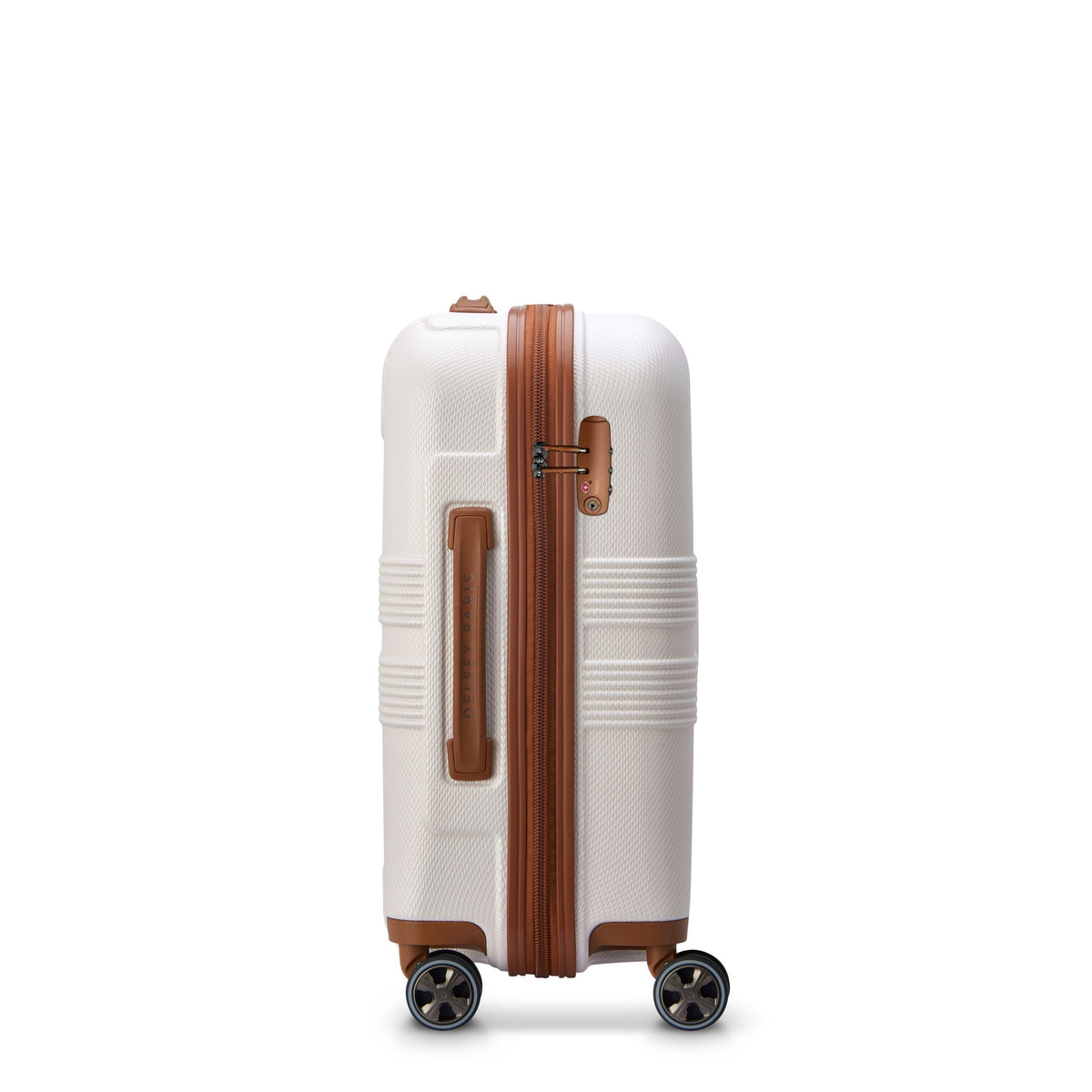 FLANERIE SE 21-Inch Carry-On Suitcase, Champagne - Delsey Paris Top Pick