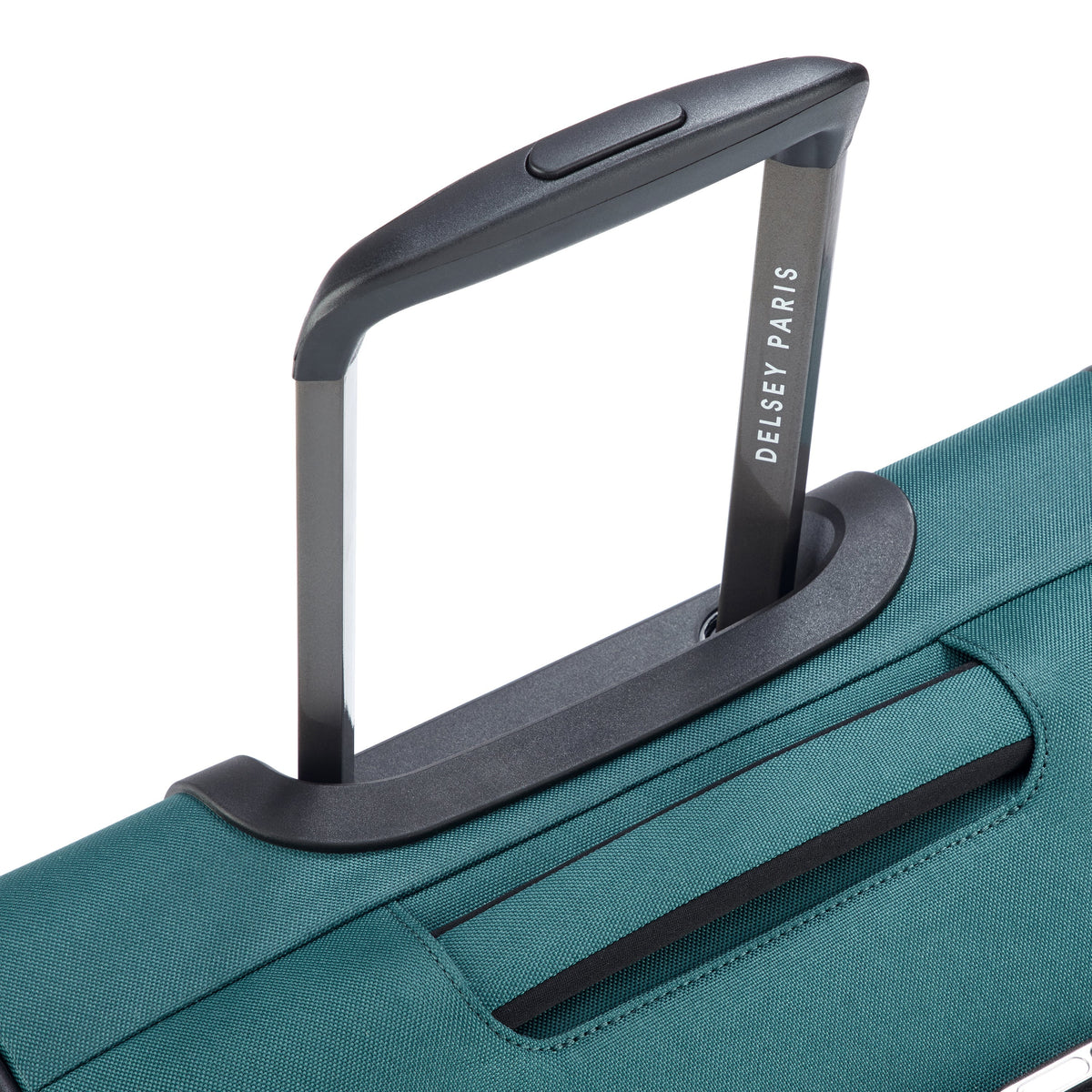 SKY MAX 3.0 23-Inch Expandable Carry-On Suitcase, Teal blue - Delsey Paris Recommended