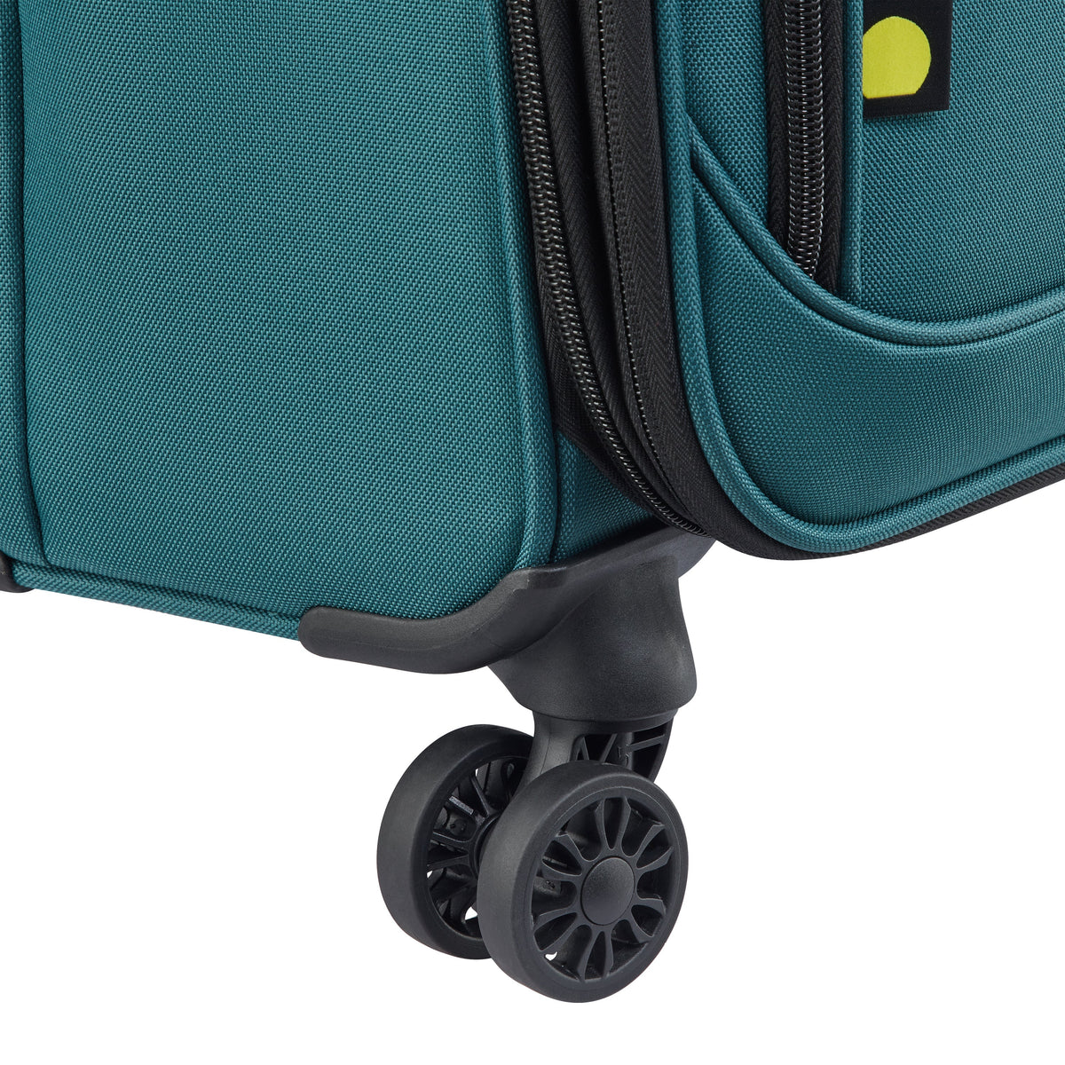 SKY MAX 3.0 23-Inch Expandable Carry-On Suitcase, Teal blue - Delsey Paris Recommended
