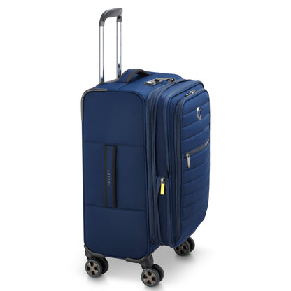CRUISE 3.0 23-Inch Expandable Carry-On Suitcase, Deep sea navy - Delsey Paris Trending