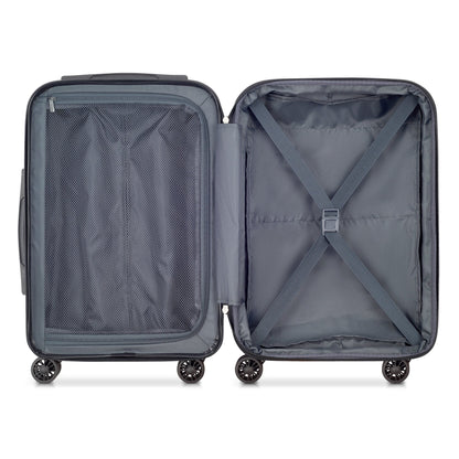 HELIUM AERO 21-Inch Front Pocket Expandable Carry-On Suitcase, Red - Delsey Paris Special Offer