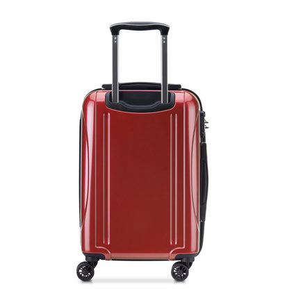 HELIUM AERO 21-Inch Front Pocket Expandable Carry-On Suitcase, Red - Delsey Paris Special Offer