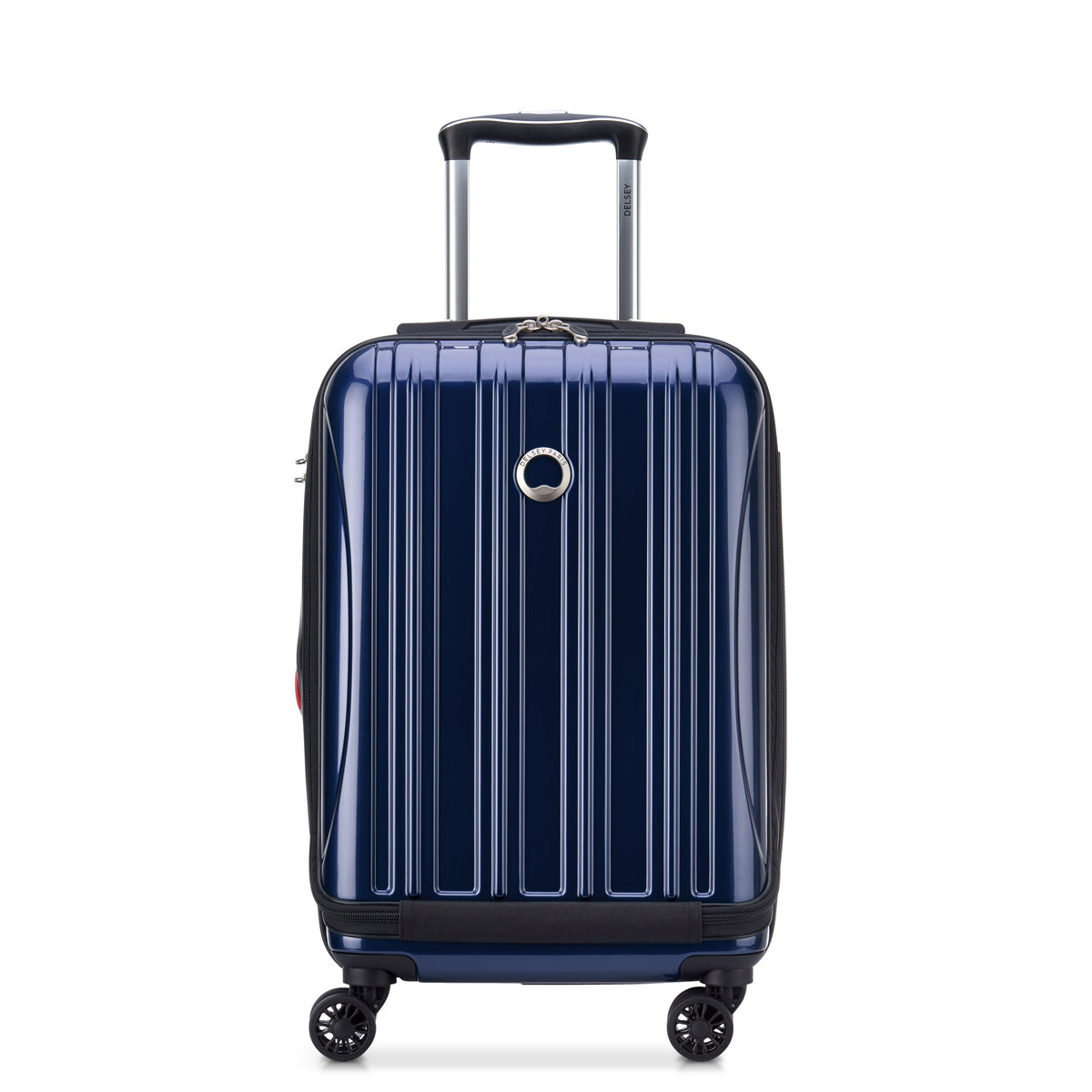 HELIUM AERO 21-Inch Front Pocket Expandable Carry-On Suitcase, Metal - Delsey Paris Everyday
