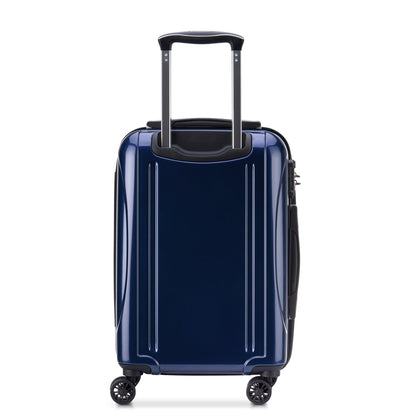 HELIUM AERO 21-Inch Front Pocket Expandable Carry-On Suitcase, Metal - Delsey Paris Everyday