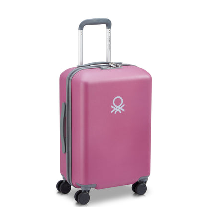 UCB HARDSIDE 22-Inch Carry-On Suitcase, Pink - Delsey Paris New