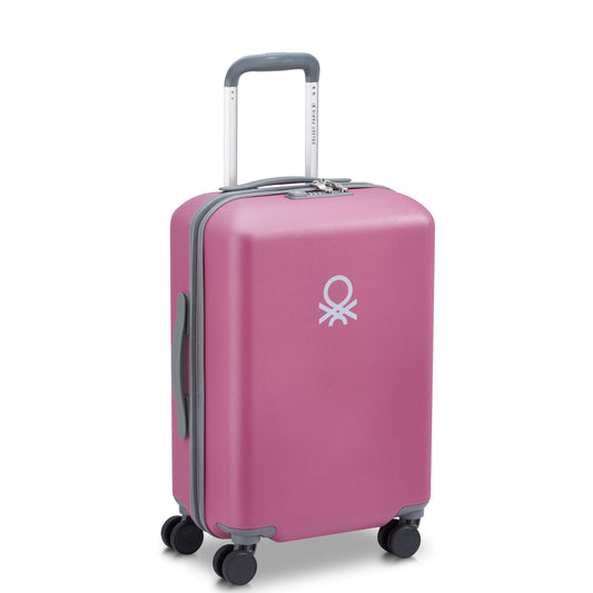 UCB HARDSIDE 22-Inch Carry-On Suitcase, Pink - Delsey Paris New