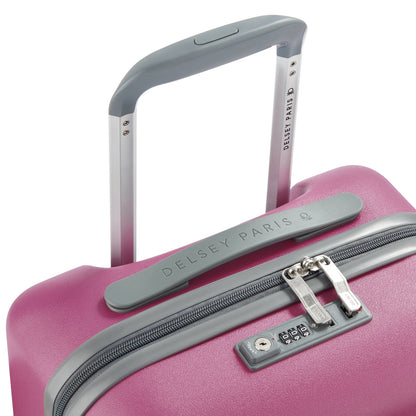 UCB HARDSIDE 22-Inch Carry-On Suitcase, Pink - Delsey Paris New