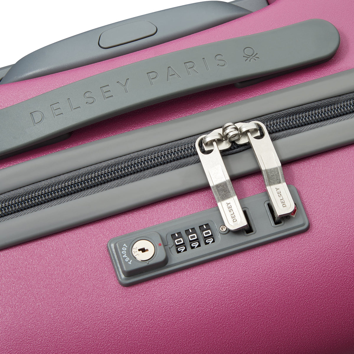UCB HARDSIDE 22-Inch Carry-On Suitcase, Pink - Delsey Paris New
